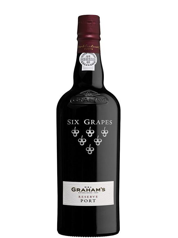 Вино Grahams. Сікс Грейпс Резерв чер 0,75л 20%;